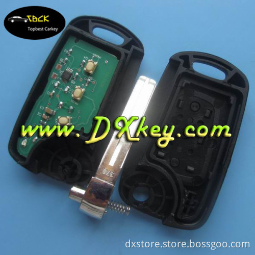 Hot-sale flip key remote 3 buttons for hyundai flip key Hyundai ix30 key